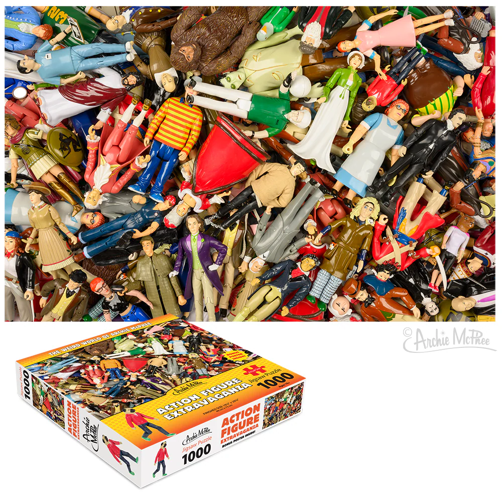 Action Figure Extravaganza Puzzle
