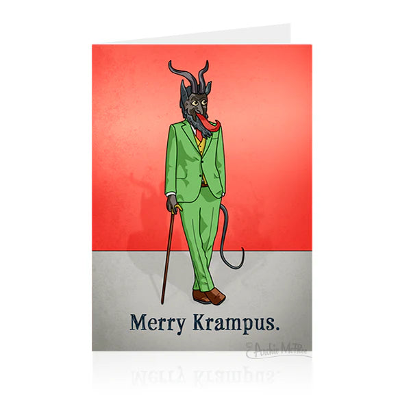 Merry Krampus Card