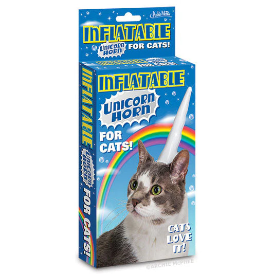Inflatable Unicorn Horn for Cats