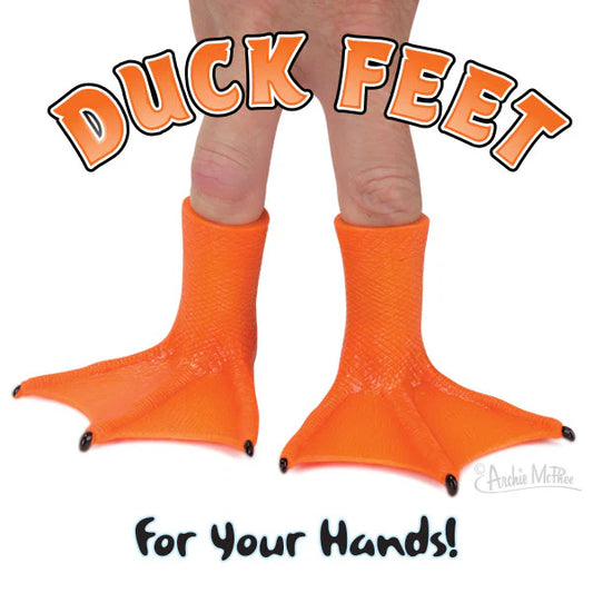 Duck Feet Finger Puppets - Bulk Box