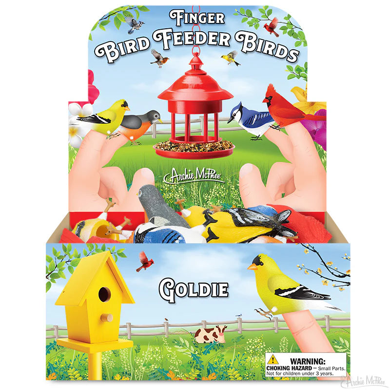 Finger Bird Feeder Birds Bulk Box
