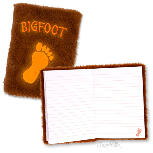 Fuzzy Bigfoot Notebook