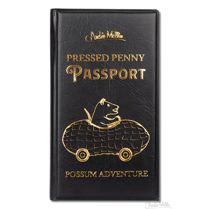 Possum in a Peanut Pressed Penny Passport