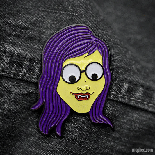 Monster Girl Enamel Pin