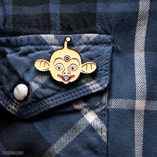 Bibo Enamel Pin