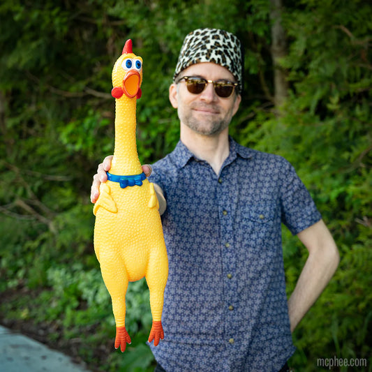 Biggest and Loudest Rubber Chicken