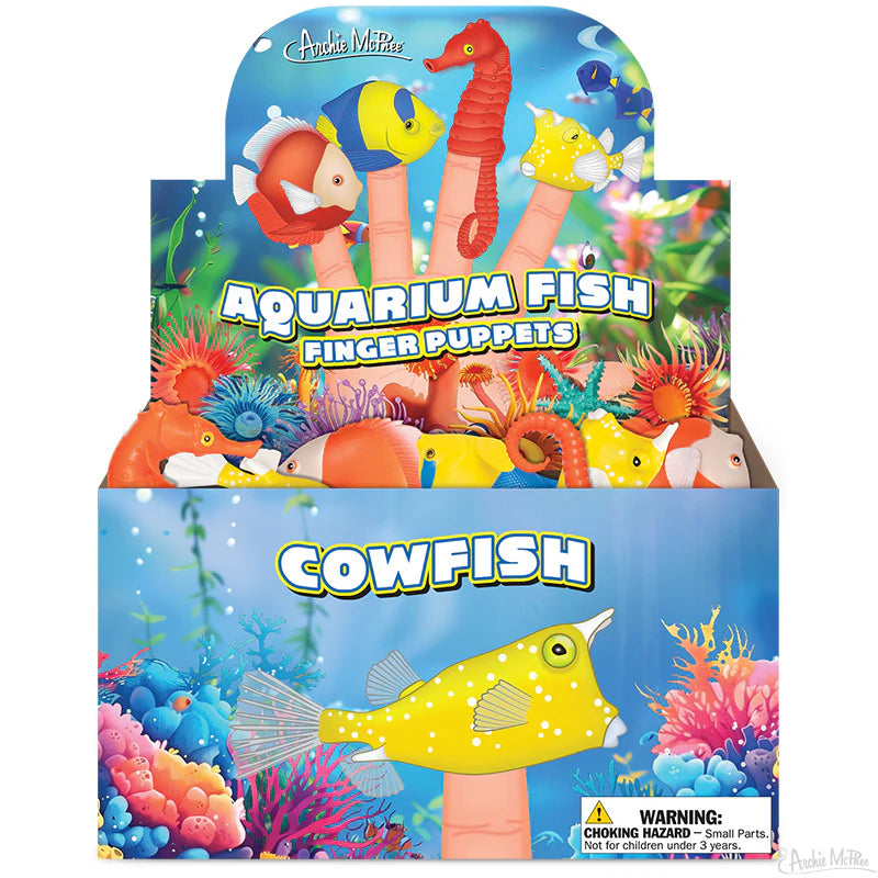 Aquarium Fish Finger Puppets Bulk Box