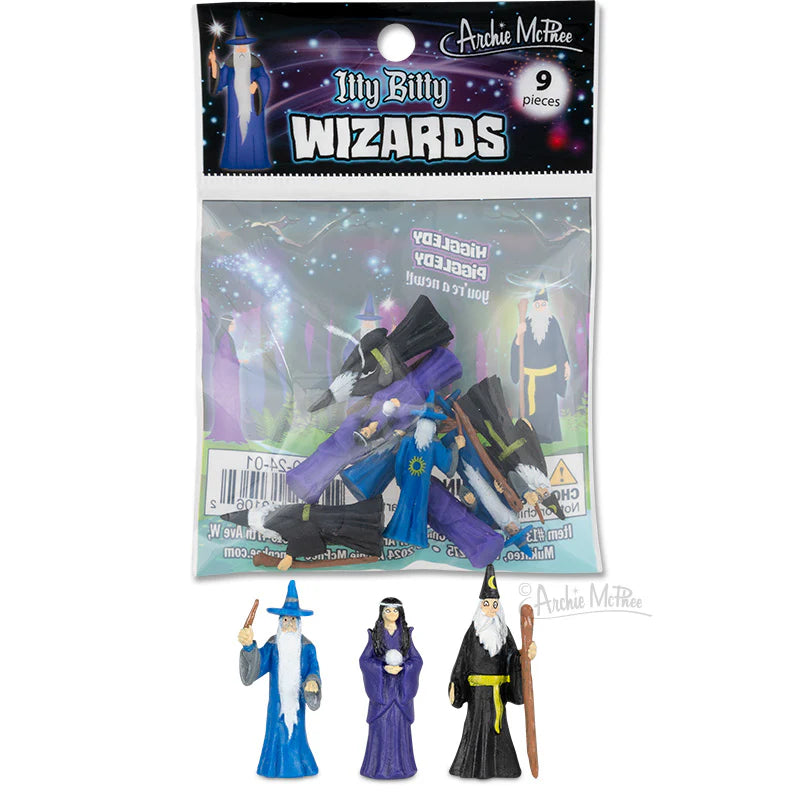Itty Bitty Wizards - Bag of 9