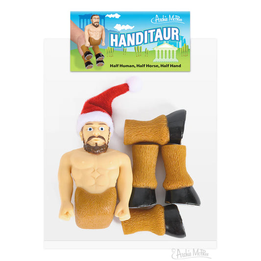 Handitaur with Santa Hat