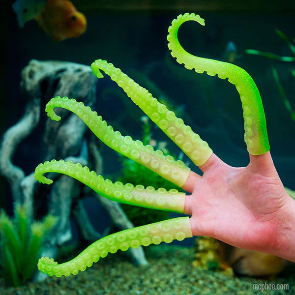 Glow-in-the-Dark Finger Tentacles