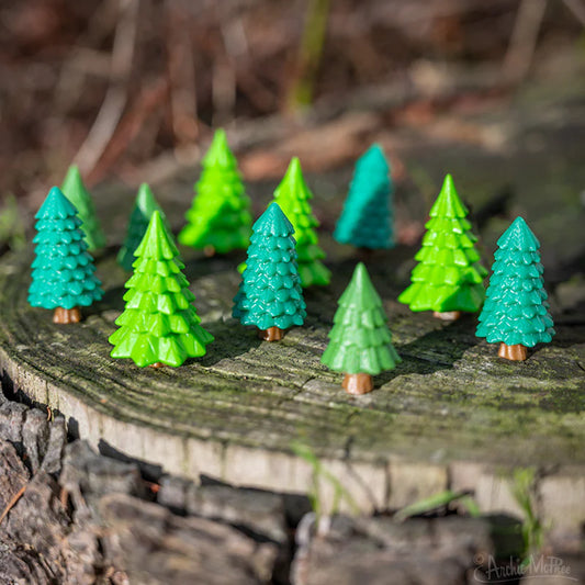 Itty Bitty Forest - Bag of 9