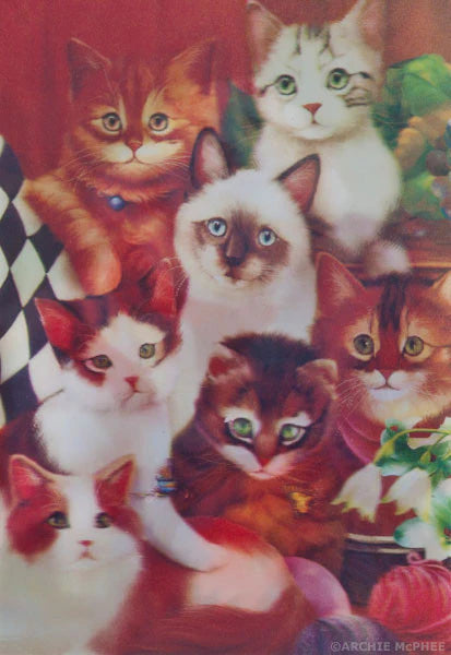Cute and Cuddly Lenticular Card Set