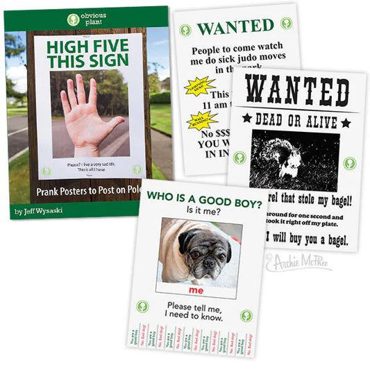 High Five This Sign - Obvious Plant Book