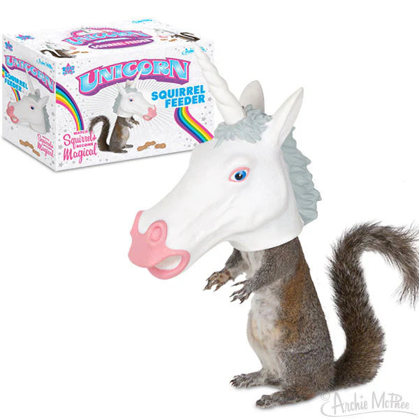 Unicorn Squirrel Feeder