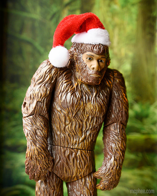 Santa Bigfoot Action Figure