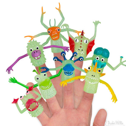 Glow-in-the-Dark Finger Monsters