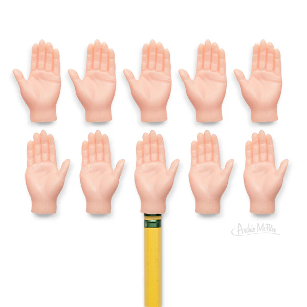 Finger Hands For Finger Hands - Light Skin Tone - Set of 10