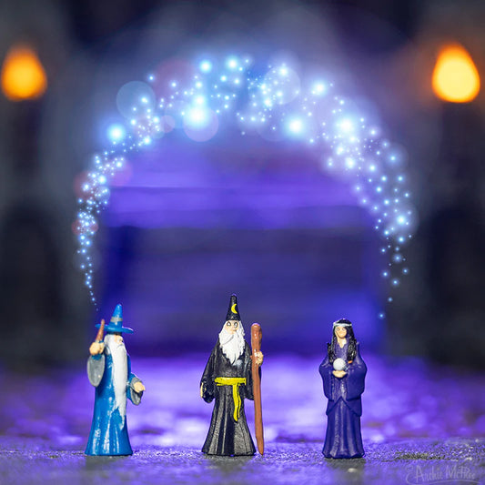 Itty Bitty Wizards - Bag of 9