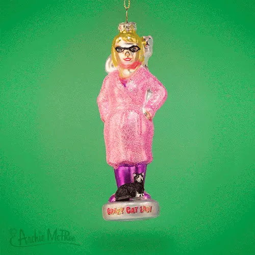 Crazy Cat Lady® Ornament