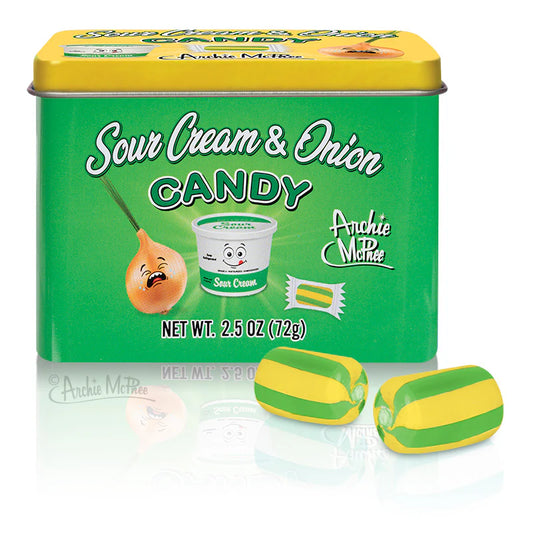 Sour Cream & Onion Candy in Tin