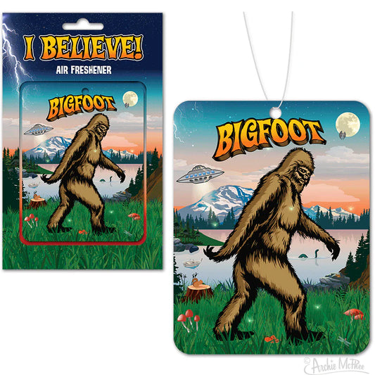 I Believe in Bigfoot Air Freshener