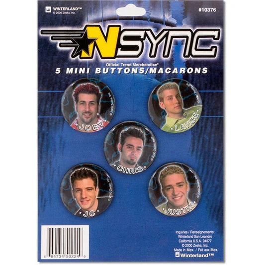 NSYNC Buttons